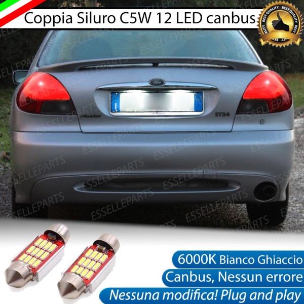 Luci Targa 12 LED Canbus 6000K per FORD MONDEO I RESTYLING