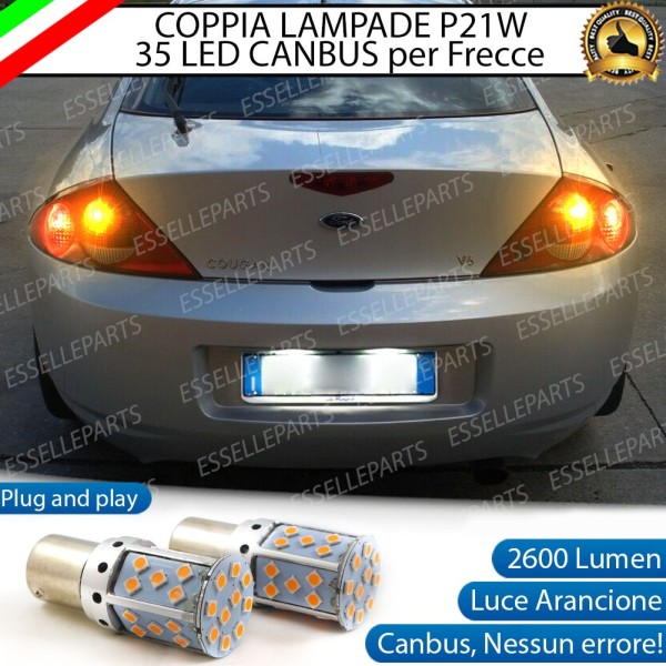 Coppia Frecce Posteriori P21W 35 LED Canbus FORD COUGAR