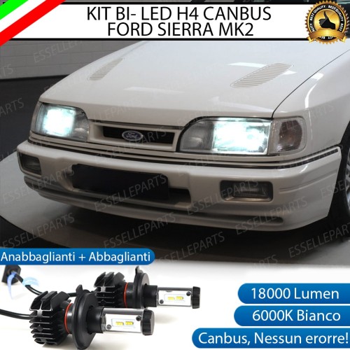 Kit Full LED H4 18000 LUMEN Anabbaglianti + Abbaglianti per FORD SIERRA II