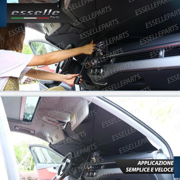 Parasole per Parabrezza Anteriore ad Ombrello Pieghevole