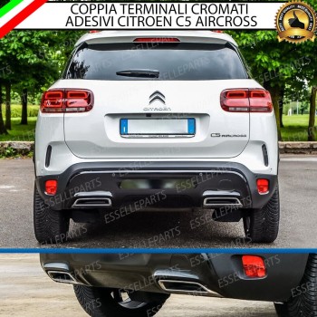 Terminale di scarico cromato finalino CITROEN C5 AIRCROSS