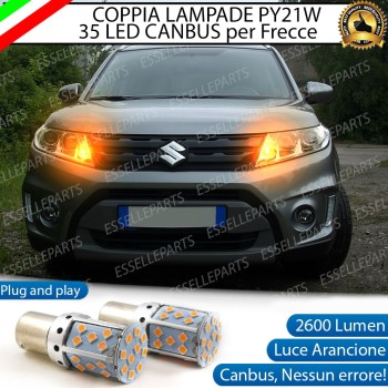 Coppia Frecce Anteriori PY21W 35 LED Canbus Suzuki Vitara