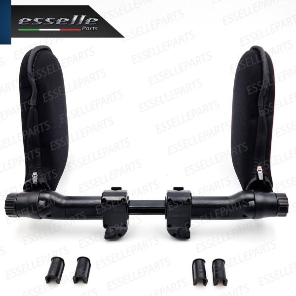 Poggiatesta da Viaggo Memory Foam in Tessuto Regolabile per bambini e adulti