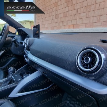 Inserti Bocchette Aria Condizionata per Audi A3 8V Argento