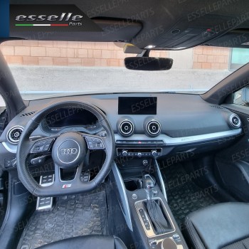 Inserti Bocchette Aria Condizionata per Audi A3 8V Argento