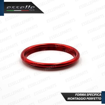 Inserti Bocchette Aria Condizionata per Audi Q2 Rosso