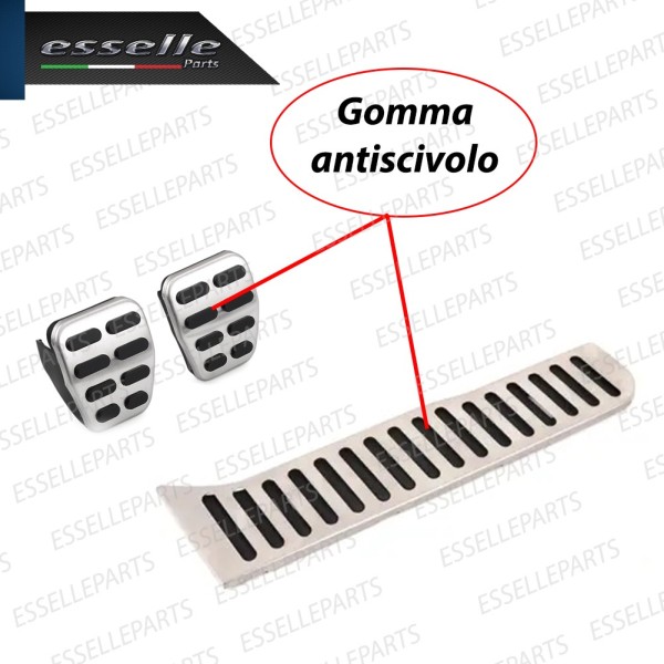 Set Copripedali Pedaliera per Cambio Manuale Volkswagen Passat B6