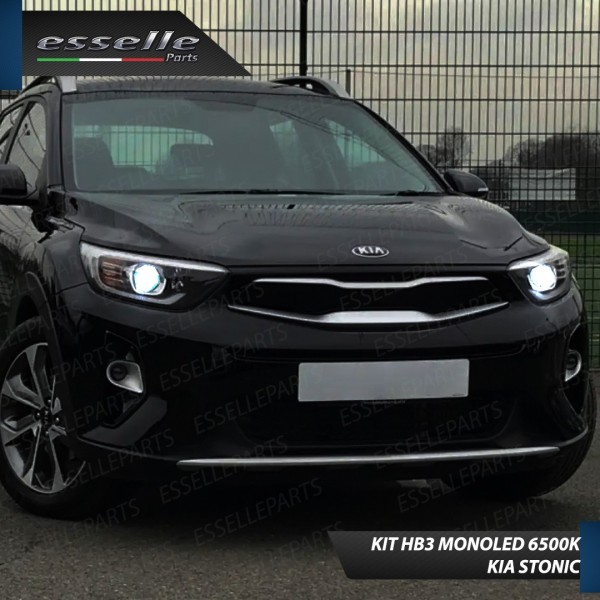 Kit Mono led coppia HB3 12000 LUMEN Anabbaglianti + Abbaglianti 12000 Lumen KIA STONIC