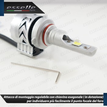 Kit Mono led coppia HB3 12000 Lumen 6000K KIA RIO 4