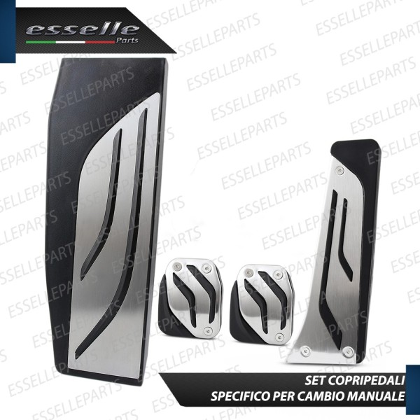 Set Copripedali Pedaliera per Cambio Manuale BMW Serie 7 E38