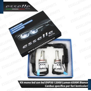 Kit Mono led coppia HB3 12000 Lumen 6000K KIA RIO 4