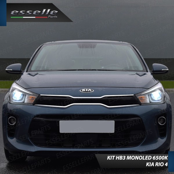 Kit Mono led coppia HB3 12000 Lumen 6000K KIA RIO 4