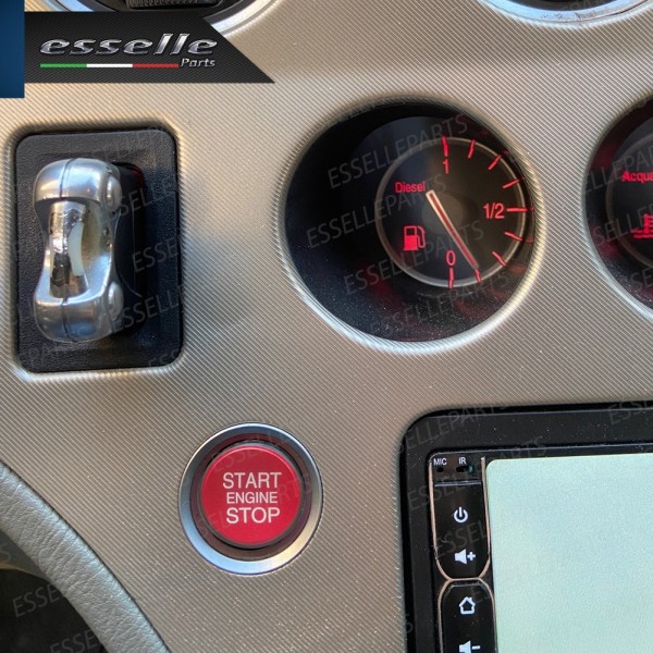 Cover - ROSSO - Pulsante Accensione per Alfa Romeo Spider