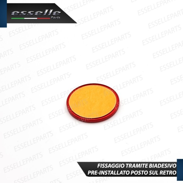 Cover - ROSSO - Pulsante Accensione per Alfa Romeo Stelvio