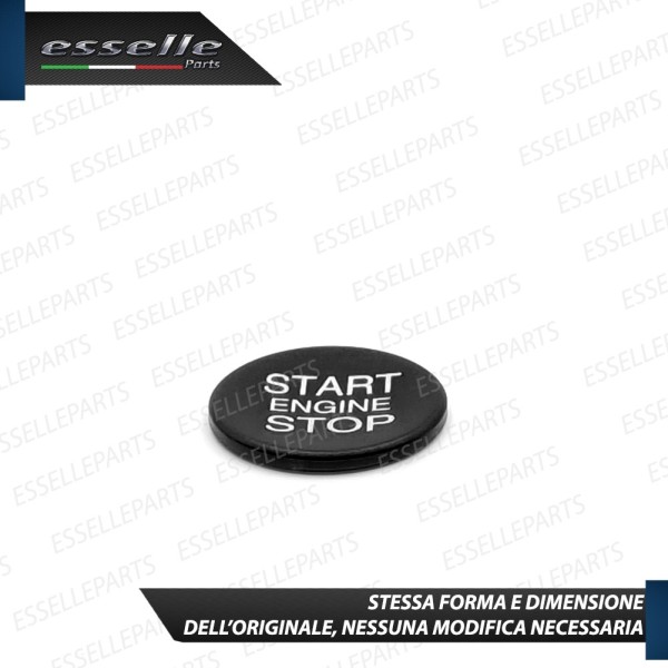 Cover - NERO - Pulsante Accensione per Alfa Romeo Spider