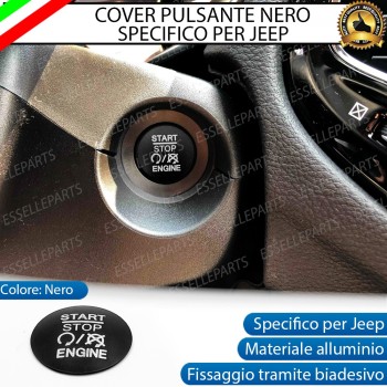 Cover - NERO - Pulsante Accensione per JEEP RENEGADE Cover - NERO - Pulsante Accensione per JEEP RENEGADE