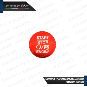 Cover - ROSSO - Pulsante Accensione per JEEP RENEGADE Cover - ROSSO - Pulsante Accensione per JEEP RENEGADE