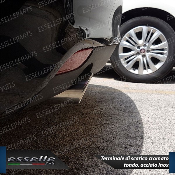 Terminale di scarico cromato MARMITTA FINALINO CROMATO INOX MITSUBISHI ASX