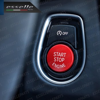 Copertura pulsante accensione rossa per BMW SERIE 7 E65 E66