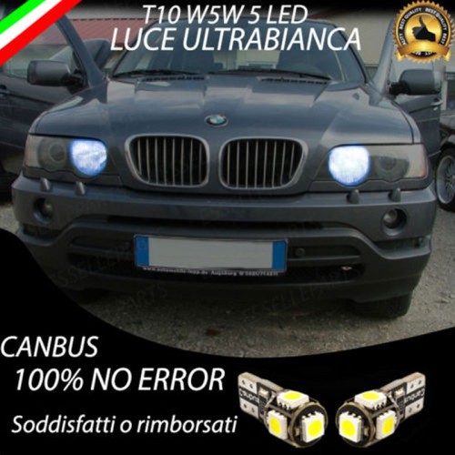 Luci posizione 5 LED Canbus