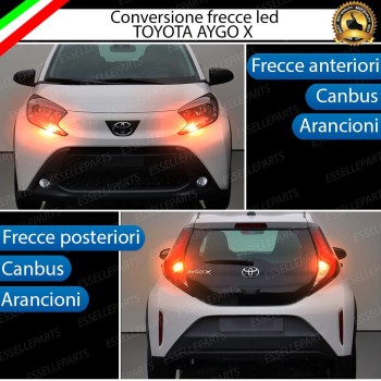 Conversione Frecce Anteriori e Posteriori Canbus per TOYOTA AYGO X