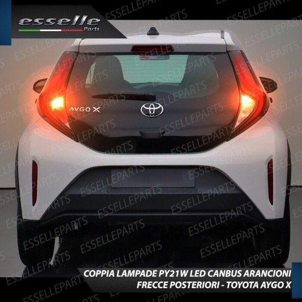 Conversione Frecce Anteriori e Posteriori Canbus per TOYOTA AYGO X