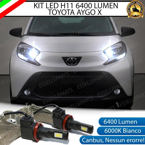 Kit Full LED Abbaglianti H11 6400 LUMEN TOYOTA AYGO X
