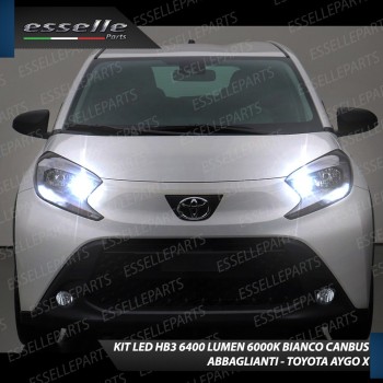 Kit Full LED Abbaglianti H11 6400 LUMEN TOYOTA AYGO X