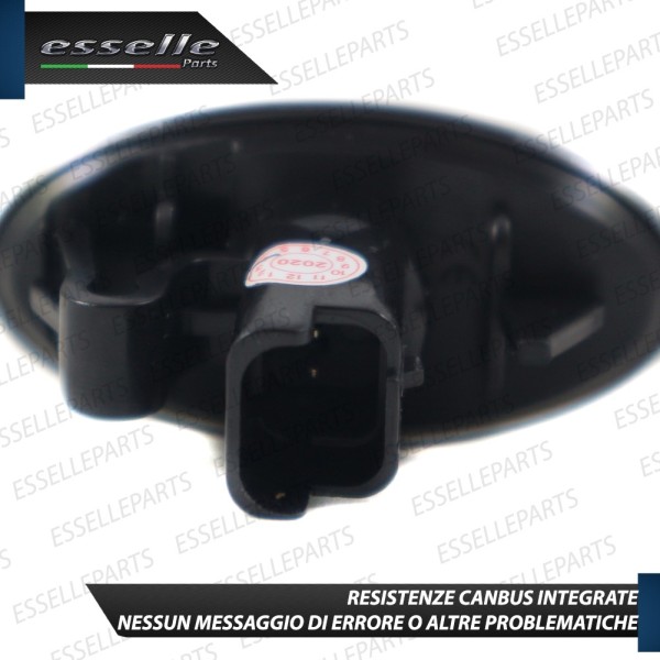 Placchette Dinamiche Nere fumè Laterali per frecce specifiche per TOYOTA AYGO X