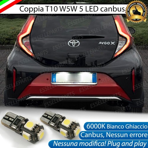 Luci targa 5 LED Canbus TOYOTA AYGO X