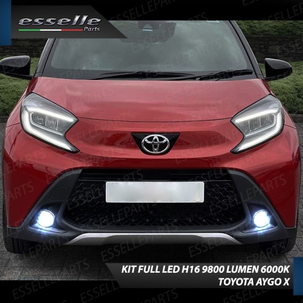 Kit Full Led 6000k H16 canbus TOYOTA AYGO X Fendinebbia No Error