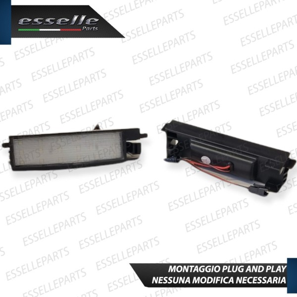 Placchette Luci targa 18 LED Canbus TOYOTA AYGO X