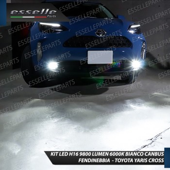 Kit Full Led 6000k H16 canbus TOYOTA YARIS CROSS Fendinebbia No Error