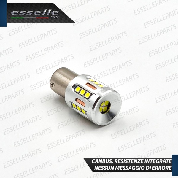 Coppia Luci Diurne DRL P21W 22 LED 6000K Bianco Canbus per Jeep Renegade Dal 2019