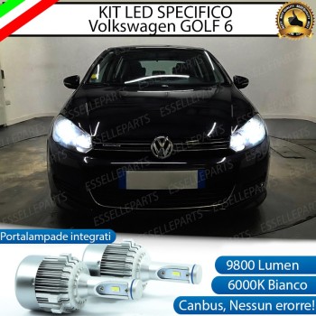 Kit Full Led 6000k canbus VW GOLF VI H7 ANABBAGLIANTI No Error