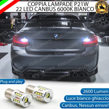 Coppia lampade Retromarcia 22 LED BMW Serie 2 F22 fino al 2016