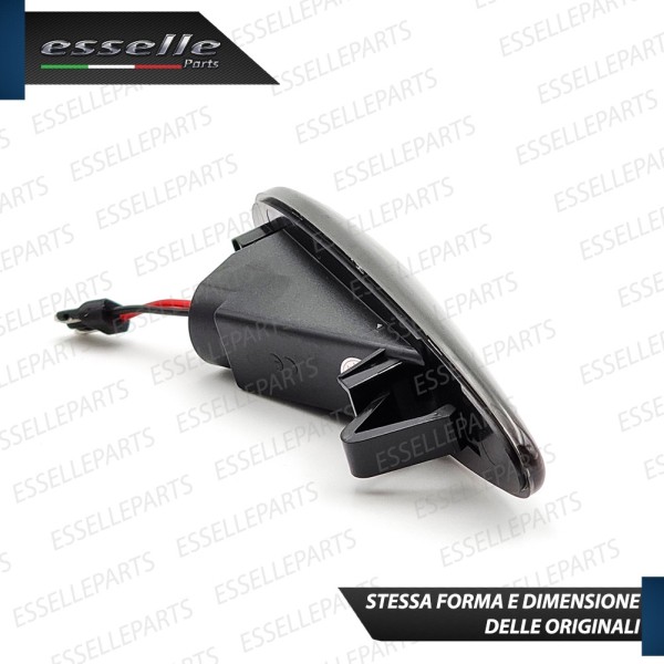 Placchette Dinamiche Laterali nere a led per frecce specifiche per FIAT PALIO