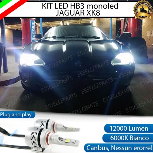 Kit Full LED HB3 coppia lampade mono led anabbaglianti JAGUAR XK8
