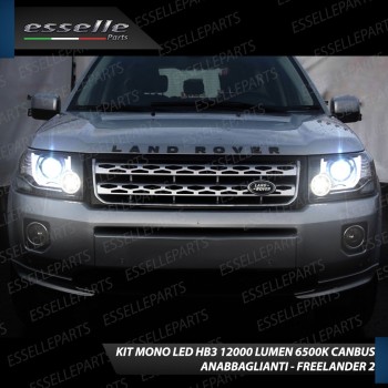 Kit Mono led coppia HB3 12000 Lumen 6000K bianco FREELANDER 2 dal 2013