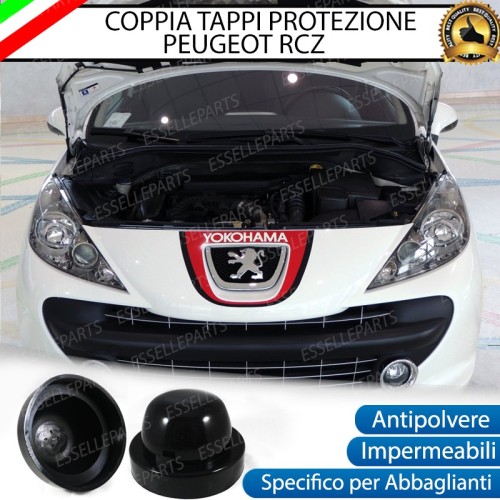TAPPI COPRIFARO CUFFIA IN GOMMA PER XENON E LED PEUGEOT RCZ