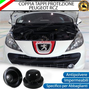 TAPPI COPRIFARO CUFFIA IN GOMMA PER XENON E LED PEUGEOT RCZ