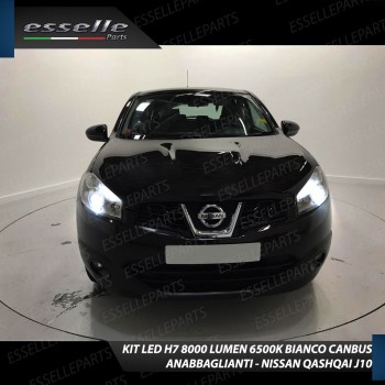 Kit Full LED H7 8000 LUMEN Anabbaglianti NISSAN QASHQAI J10