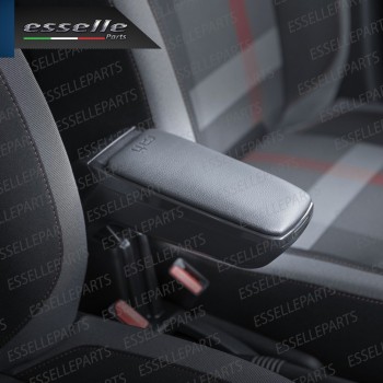 Bracciolo Portaoggetti in Eco Pelle Regolabile Specifico per OPEL CORSA F Bracciolo Portaoggetti in Eco Pelle Regolabile Specifico per OPEL CORSA F