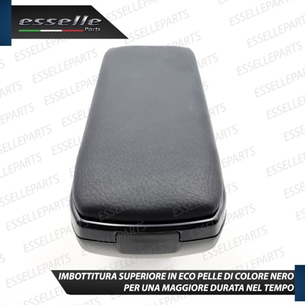 Bracciolo Portaoggetti in Eco Pelle Regolabile Specifico per OPEL CORSA E