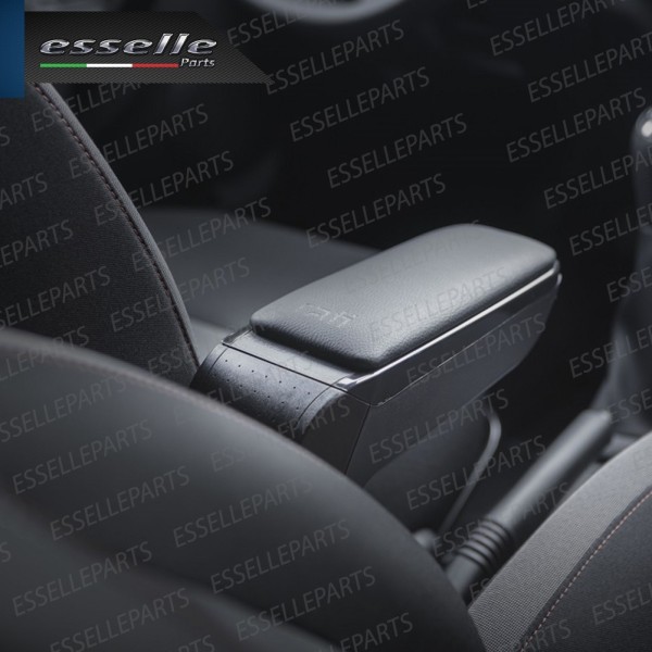 Bracciolo Portaoggetti in Eco Pelle Regolabile Specifico per OPEL CORSA E