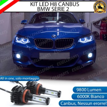Kit Full Led 6000k canbus BMW SERIE 2 F22 H8 Fendinebbia No Error