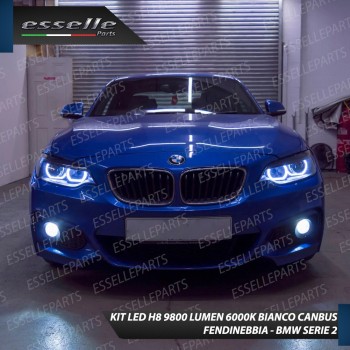 Kit Full Led 6000k canbus BMW SERIE 2 F22 H8 Fendinebbia No Error