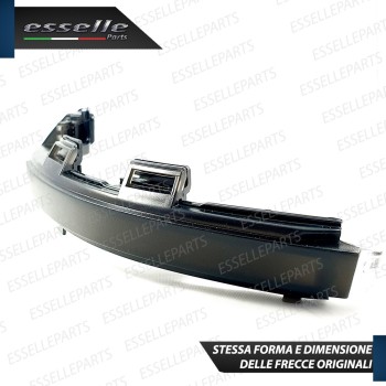 Coppia Frecce LED Dinamiche Laterali per specchietti VW TAIGO nero fumè