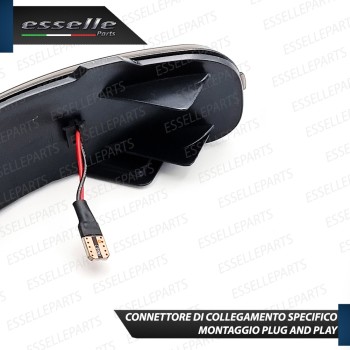 Set Frecce Dinamiche per Specchietti laterali JEEP RENEGADE Nero Fumè Set Frecce Dinamiche per Specchietti laterali JEEP RENEGADE Nero Fumè