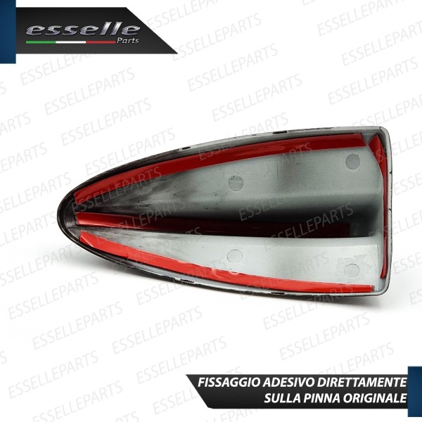 Cover Antenna Pinna Squalo Carbon Look per BMW Serie 3 E90 carbonio